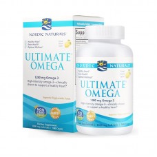 Nordic Naturals  挪帝克 北极深海欧米伽鱼油胶囊 柠檬口味 180粒